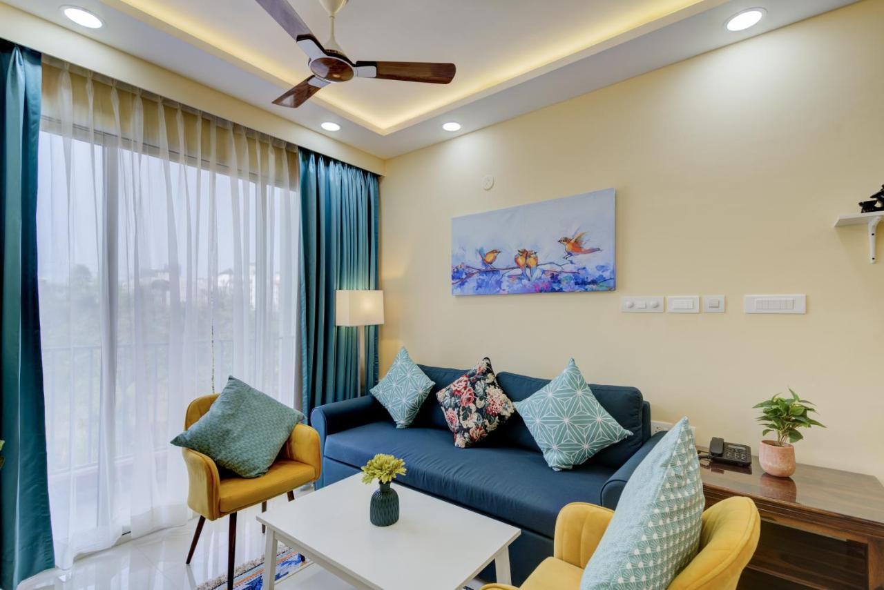 Апартаменты Luxe 2Bhk 10Min From Goi Airport With Pool Access Даболим Экстерьер фото