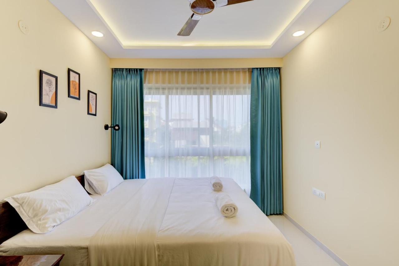 Апартаменты Luxe 2Bhk 10Min From Goi Airport With Pool Access Даболим Экстерьер фото