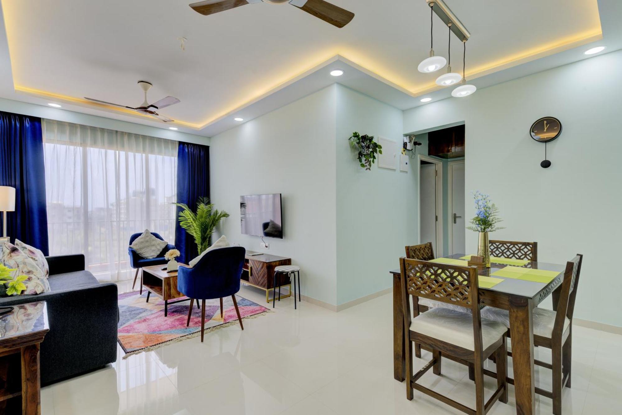 Апартаменты Luxe 2Bhk 10Min From Goi Airport With Pool Access Даболим Экстерьер фото