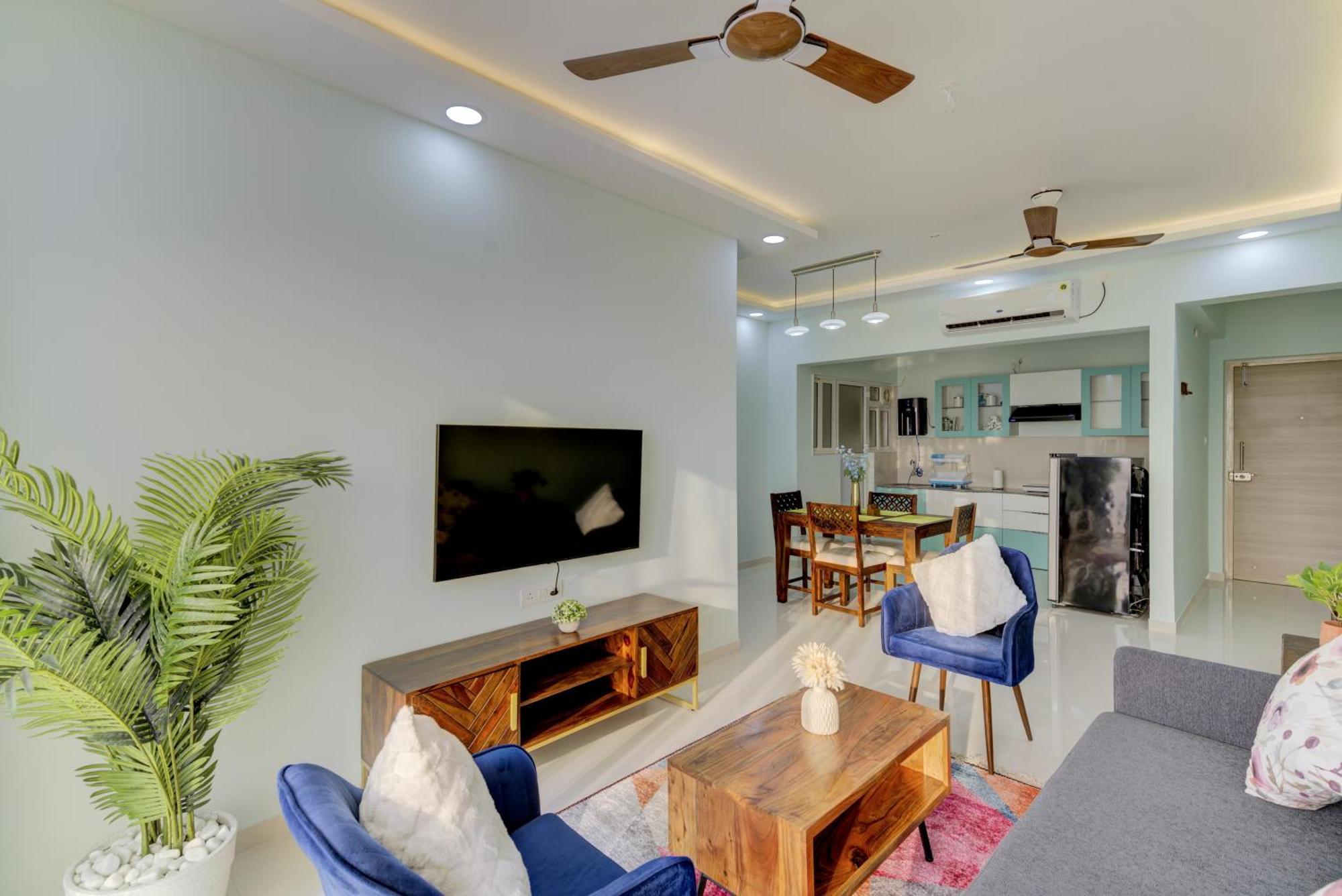 Апартаменты Luxe 2Bhk 10Min From Goi Airport With Pool Access Даболим Экстерьер фото