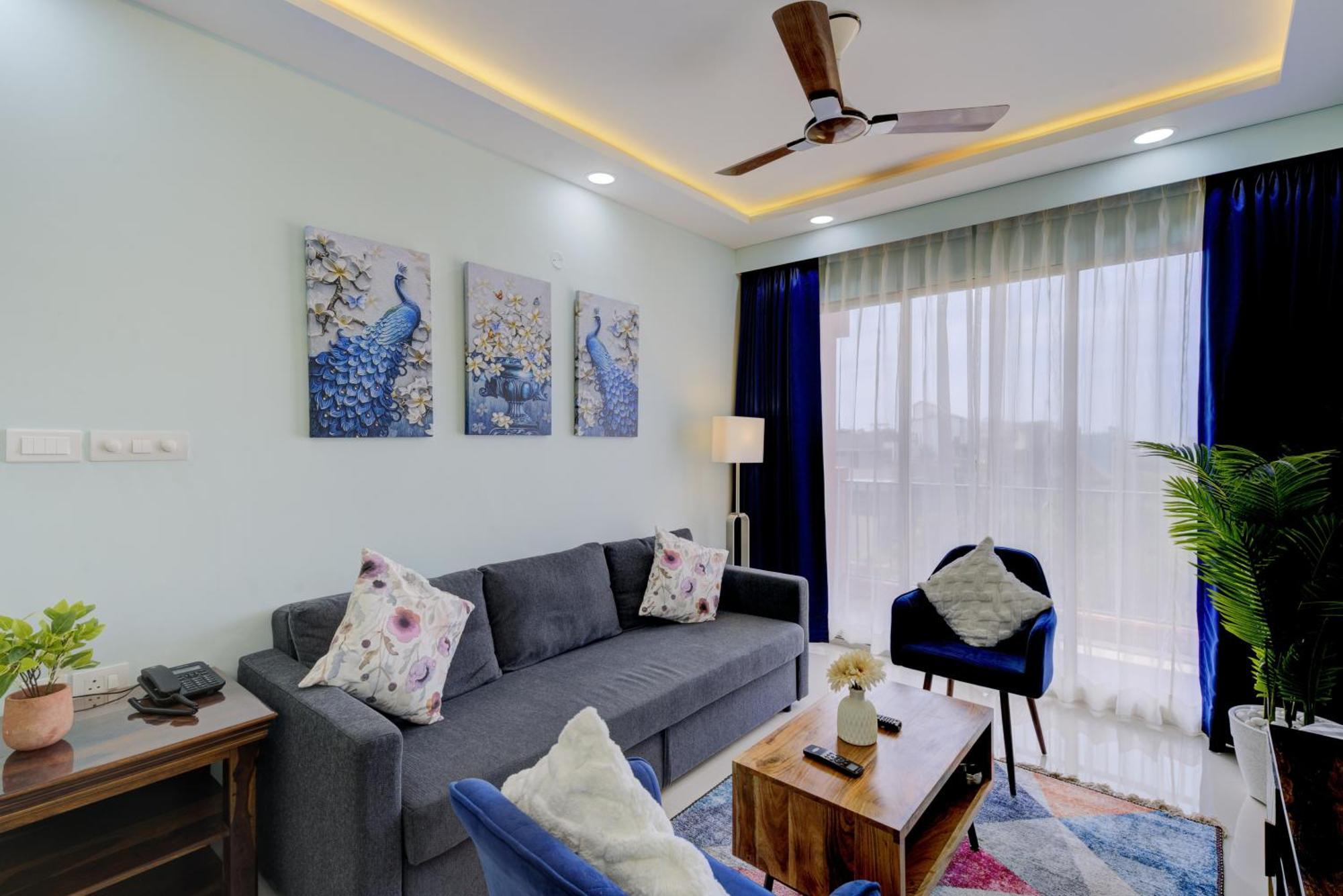 Апартаменты Luxe 2Bhk 10Min From Goi Airport With Pool Access Даболим Экстерьер фото